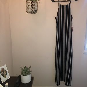 Forever 21 Contemporary Striped Maxi Dress